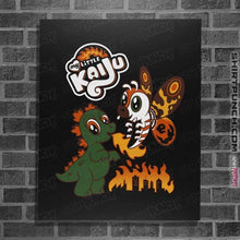 Load image into Gallery viewer, Shirts Posters / 4"x6" / Black My Little Kaiju