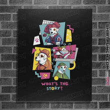 Load image into Gallery viewer, Daily_Deal_Shirts Posters / 4"x6" / Black The Great Actor