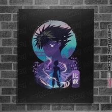 Load image into Gallery viewer, Daily_Deal_Shirts Posters / 4"x6" / Black Hiei's Dark Dragon