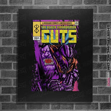 Load image into Gallery viewer, Daily_Deal_Shirts Posters / 4&quot;x6&quot; / Black Guts Comics
