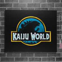 Load image into Gallery viewer, Shirts Posters / 4"x6" / Black Kaiju World