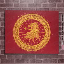 Load image into Gallery viewer, Shirts Posters / 4"x6" / Red Seal Of Lions