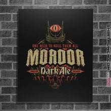 Load image into Gallery viewer, Shirts Posters / 4"x6" / Black Mordor Dark Ale