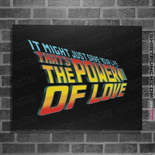 Load image into Gallery viewer, Daily_Deal_Shirts Posters / 4"x6" / Black Power Of Love