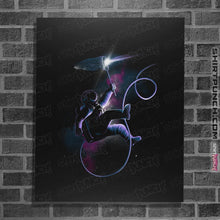 Load image into Gallery viewer, Shirts Posters / 4"x6" / Black Catching Stars