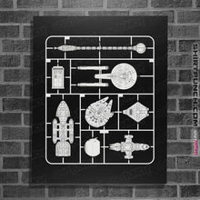 Load image into Gallery viewer, Secret_Shirts Posters / 4"x6" / Black Space Battle Kit