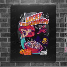 Load image into Gallery viewer, Shirts Posters / 4"x6" / Black Lucky Thingamabobs