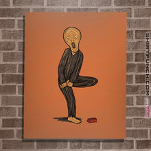 Load image into Gallery viewer, Shirts Posters / 4"x6" / Orange The Scream Of Pain