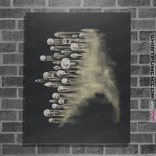 Load image into Gallery viewer, Daily_Deal_Shirts Posters / 4"x6" / Dark Heather Symbol Of The Federation