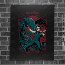 Load image into Gallery viewer, Secret_Shirts Posters / 4"x6" / Black Poe's Nightmare