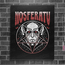 Load image into Gallery viewer, Shirts Posters / 4"x6" / Black Classic Vampire Metal