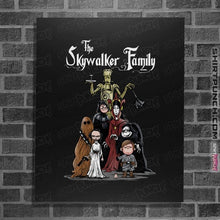 Load image into Gallery viewer, Daily_Deal_Shirts Posters / 4"x6" / Black The Skywalker Family