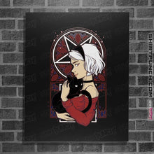 Load image into Gallery viewer, Shirts Posters / 4"x6" / Black Sabrina