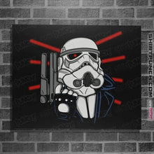 Load image into Gallery viewer, Shirts Posters / 4"x6" / Black The Storminator