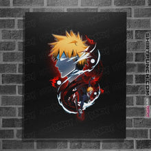 Load image into Gallery viewer, Daily_Deal_Shirts Posters / 4"x6" / Black Ichigo Holo