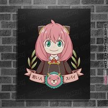 Load image into Gallery viewer, Shirts Posters / 4"x6" / Black Young Spy