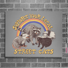 Load image into Gallery viewer, Shirts Posters / 4"x6" / Sports Grey Street Cats