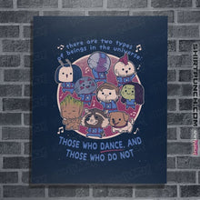 Load image into Gallery viewer, Daily_Deal_Shirts Posters / 4&quot;x6&quot; / Navy Guardians Of The Dance
