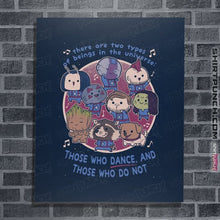 Load image into Gallery viewer, Daily_Deal_Shirts Posters / 4"x6" / Navy Guardians Of The Dance