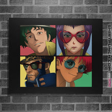 Load image into Gallery viewer, Shirts Posters / 4"x6" / Black Cowboyz