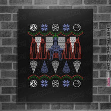 Load image into Gallery viewer, Shirts Posters / 4"x6" / Black Christmas On The Dark Side