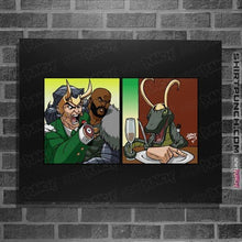 Load image into Gallery viewer, Shirts Posters / 4"x6" / Black Low Key Yelling