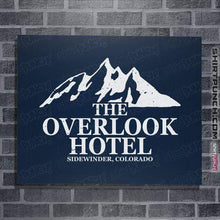 Load image into Gallery viewer, Shirts Posters / 4"x6" / Navy The Overlook