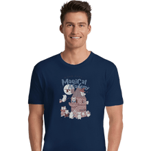 Load image into Gallery viewer, Shirts Premium Shirts, Unisex / Small / Navy Magicat Academy