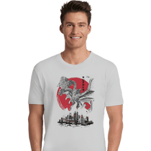 Load image into Gallery viewer, Shirts Premium Shirts, Unisex / Small / White The King Of Terror Attack Sumi-e