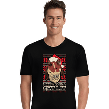 Load image into Gallery viewer, Daily_Deal_Shirts Premium Shirts, Unisex / Small / Black Lit Christmas
