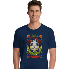 Load image into Gallery viewer, Daily_Deal_Shirts Premium Shirts, Unisex / Small / Navy Going Merry Christmas