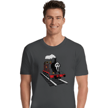 Load image into Gallery viewer, Shirts Premium Shirts, Unisex / Small / Charcoal Ghostface Train