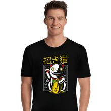 Load image into Gallery viewer, Shirts Premium Shirts, Unisex / Small / Black Emil Maneki Neko