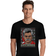 Load image into Gallery viewer, Shirts Premium Shirts, Unisex / Small / Black Santa Swanson