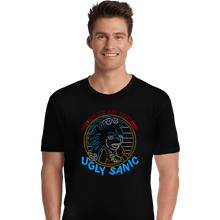 Load image into Gallery viewer, Daily_Deal_Shirts Premium Shirts, Unisex / Small / Black Ugly Sanic