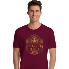 Load image into Gallery viewer, Shirts Premium Shirts, Unisex / Small / Maroon Golden Hall Pilsner