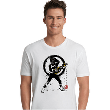 Load image into Gallery viewer, Shirts Premium Shirts, Unisex / Small / White Black Ranger Sumi-e
