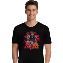 Load image into Gallery viewer, Shirts Premium Shirts, Unisex / Small / Black Gundam RX 78 Retro