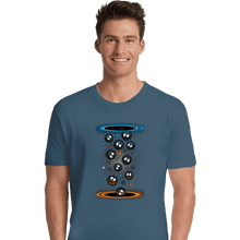 Load image into Gallery viewer, Shirts Premium Shirts, Unisex / Small / Indigo Blue Soot Portals