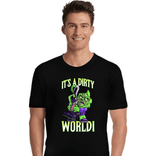 Load image into Gallery viewer, Daily_Deal_Shirts Premium Shirts, Unisex / Small / Black Cute But Dirty