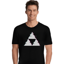 Load image into Gallery viewer, Shirts Premium Shirts, Unisex / Small / Black Ddjvigo's Glitch Triforce