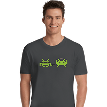 Load image into Gallery viewer, Secret_Shirts Premium Shirts, Unisex / Small / Charcoal Space Robber