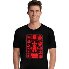 Load image into Gallery viewer, Daily_Deal_Shirts Premium Shirts, Unisex / Small / Black Mario Model Sprue
