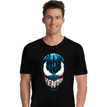 Load image into Gallery viewer, Shirts Premium Shirts, Unisex / Small / Black Venomous Typography