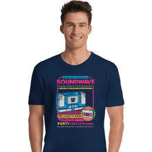 Load image into Gallery viewer, Secret_Shirts Premium Shirts, Unisex / Small / Navy Pump Up The Volume