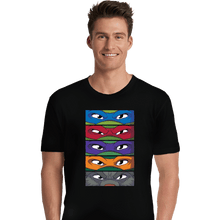 Load image into Gallery viewer, Daily_Deal_Shirts Premium Shirts, Unisex / Small / Black TMNT Eyes