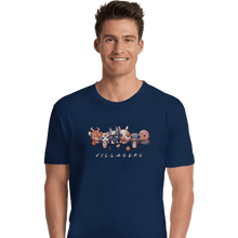 Load image into Gallery viewer, Shirts Premium Shirts, Unisex / Small / Navy Animal Crossing Friends