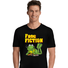 Load image into Gallery viewer, Daily_Deal_Shirts Premium Shirts, Unisex / Small / Black Frog Fiction
