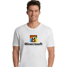 Load image into Gallery viewer, Shirts Premium Shirts, Unisex / Small / White Minecrosoft