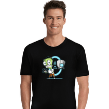 Load image into Gallery viewer, Shirts Premium Shirts, Unisex / Small / Black The Cupcake Is A Lie